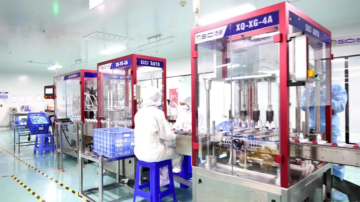 自动化化妆品生产线